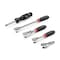 Tekton 1/4 Inch Drive Comfort Grip Ratchet and Spinner Handle Set (5-Piece) SDR99010 - alternate 4