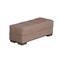 Homeroots 52" Brown Chenille Tufted Storage Ottoman 608890 - alternate 6