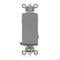 Leviton Decora Plus Rocker 3-Way 20A Gray 5623-2GY - alternate 1