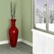 Uniquewise Red Modern 37 inch Tall Classic Bamboo Floor Vase Handmade for Dried Flowers Branches Fillers QI003243.N - alternate 7