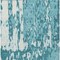Homeroots 8' X 10' Teal Blue And Ivory Abstract Washable Indoor Outdoor Area Rug 613377 - alternate 6
