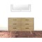 Homeroots 53" Walnut Solid Wood Six Drawer Double Dresser 473109 - alternate 4