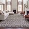 Jonathan Y Leila Moroccan Diamond Trellis Non-Slip Machine-Washable Taupe/Ivory 4 ft. x 6 ft. Area Rug CMR101J-4 - alternate 6