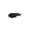 Homeroots 135" Black Corduroy Modular Compression Foam Sofa With Toss Pillows 712967 - alternate 2