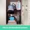 Lockermate By Bostitch Adjust-A-Shelf Locker Shelf & Organizer, Extends to Fit Your Locker, Includes Storage Drawer, Black 5025-BLK - alternate 5