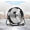 Edendirect 30 inches three speeds high velocity drum fan in black, 360 degrees oscillation, built in handle ZR-FT-30-PLUS-BLACK - alternate 4