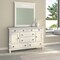 Homeroots 62" White Solid Wood Six Drawer Double Dresser 524109 - alternate 4