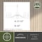 Vaxcel Annabelle 8-Light Farmhouse Candle-Style Chandelier, Matte Black, 42-In. Wide H0321 - alternate 6