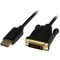 Startech.Com 3ft DisplayPort to DVI Cable - Active DP2DVIMM3BS - alternate 1