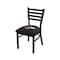 Holland Bar Stool Co BlackLogo Chair, VinylSeat L00418SouIll - alternate 1