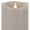 Homeroots 7" Gray Flameless Designer Candle 517683 - alternate 3