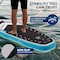 Serenelife 10 ft 6 in Inflatable Stand-Up Paddle Board with LED Lights SLSUP925LED - alternate 4