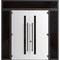 Vdomdoors Front Exterior Prehung Aluminum Door, Dekton 0163 Ardesia Nero, W96" x H94", Right hand Inswing DEKTON0163DEXD-ARD-W12+72+12xH80+14-RH-I - alternate 5