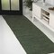 Jonathan Y Griffin Rustic Farmhouse Woven Jute Solid Green 2 ft. x 8 ft. Runner Rug NRF201E-28 - alternate 1
