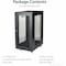 Startech.Com 24U Server Rack Cabinet 2-30in w/Casters RK2433BKM - alternate 1