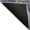 Homeroots 9' X 12' Denim Blue And Blush Floral Washable Indoor Outdoor Area Rug 611106 - alternate 2
