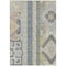 Homeroots 5' X 8' Silver Beige And Gold Aztec Washable Indoor Outdoor Area Rug 598515 - alternate 6