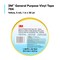 3M GenerlPurposeVnylTp764Yellow, 1n, PK36 43177 - alternate 5
