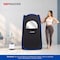 Topmaster Foldable Portable Steam Sauna, 3L 1100W Generator, Sauna Tent with Chair and Remote, Black TMSAUST10BLK - alternate 4