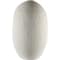 Homeroots 32" White Cylinder Ceramic Floor Vase 392189 - alternate 1