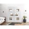 Vdomdoors Solid French Double Doors Sete 6999 White Silk with Mirror Wood Solid Panel Frame Closet Bedroom SETE6999DD-WS-36 - alternate 5