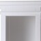 Homeroots 75" White Solid Wood Five Tier Bookcase 397663 - alternate 8