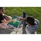 Picnic Time Family Of Brands Baltimore Ravens - Concert Table Mini Portable Table, (Charcoal Wood Grain) 843-00-141-034-2 - alternate 2