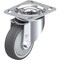 Blickle Swivel Plate Caster, PU, 4", 440 lb. LK-PATH 100KF-14 - alternate 1