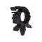 Auveco Wire Loom Routing Clip 11/32in Inside Diameter 1/2in O.D., 25PK 14544 - alternate 1
