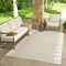 Homeroots 5' X 7' Beige And Brown Geometric Distressed Indoor Outdoor Area Rug 558754 - alternate 6