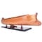 Homeroots 8" Wooden Manufactured Wood Hand Painted Decorative Boat 401872 - alternate 1