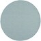 Homeroots 6' Aqua Round Power Loom Area Rug 522440 - alternate 4