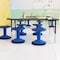 Flash Furniture Lucas Fixed Height Kids Flexible Active Stool w/Non-Skid Bottom in Blue, 14in. Seat Height BFT-9001F-14-BL-GG - alternate 6