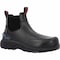 Rocky Rocky Station, Unisex 6 in Composite Toe Slip-On Work Boot, Black, 4, M, RKD0114 RKD0114 - alternate 4