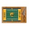 Picnic Time Family Of Brands NCAA Baylor Bears Football Field Icon Glass Top Cutting Board & Knife Set 910-00-505-924-0 - alternate 1
