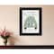 Homeroots Flower Market Hyacinths Black Framed Print Wall Art 530182 - alternate 4
