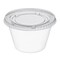 Smarty Had A Party 4 oz. Clear Plastic Portion / Souffle Cups, 250PK 404-CASE - alternate 5