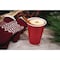 Dart SOLO Party Plastic Cold Drink Cups, 16 oz, Red, 600PK Y1625-0001 - alternate 4