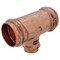 Viega ProPress tee P1 1.25 P2 1.25 P3 0.75 copper 77452 - alternate 2