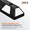 Jrex Safety 48 in Rubber Parking Block Curb Stop, White Reflective Strip, 2PK PBSW-JR-4-2PK - alternate 4