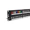 Networx 1U High-Density Blank Patch Panel - 24 Port NP-HD241U - alternate 5