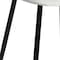 Homeroots Set of Four Beige and Black Fabric and Metal Dining Side Chairs, 4PK 568005 - alternate 6
