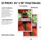 Signmission Fresh Strawberries, Vinyl Decals Only 24 Inch x 36 Inch, Vinyl Decal, 2PK DSB-2436-2PACK-Fresh Strawberries - alternate 2