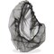 Genuine Joe Black Nylon Hair Net - Large - 21 Stretched Diameter, 100PK GJO85135 - alternate 1