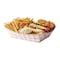 Smarty Had A Party 3 lb Red Plaid Paper Food Trays, 500PK 5613-RP-CASE - alternate 6