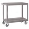 Pucel Tray Top Service Cart, 18 in W x 36 in D x 36 in H, 2 Shelves, Gray SC-1836-2-C5 - alternate 1