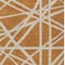 Homeroots 3' X 5' Copper And Beige Geometric Washable Indoor Outdoor Area Rug 600432 - alternate 7