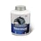 Supplygiant 16 oz Clear PVC Cement Regular Body Fast Set Solvent Weld Glue for PVC Pipe and Fittings Low - VOC SWQUTCMV38 - alternate 1