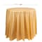 Smarty Had A Party 84 Gold Round Disposable Plastic Tablecloths 96 Tablecloths, 96PK 823270-G-CASE - alternate 4