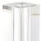 Homeroots 9" Clear Square Lead Free Crystal Table Vase 375766 - alternate 4